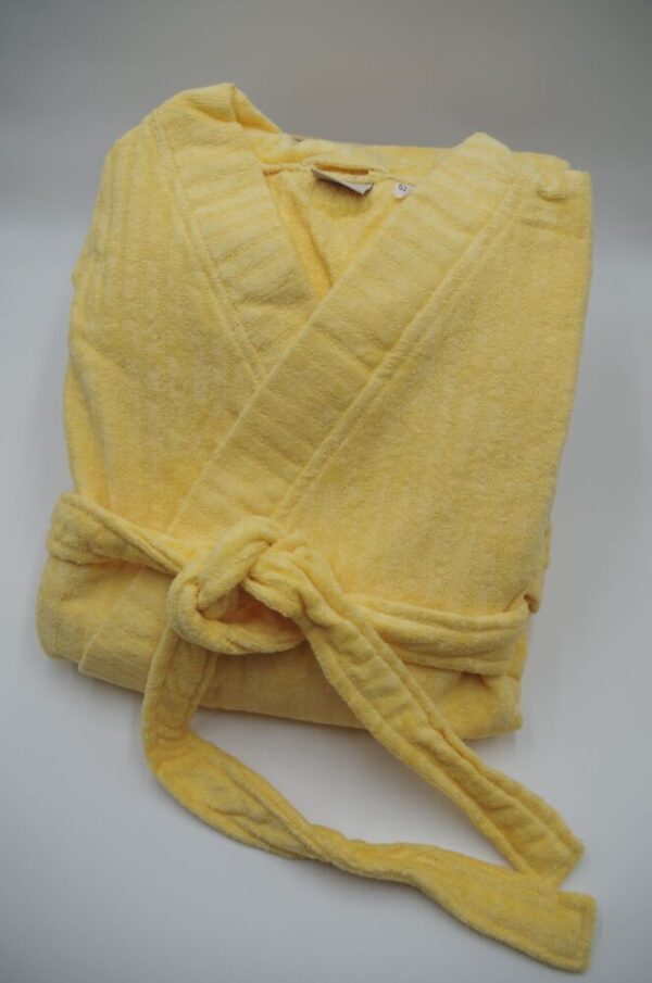 Peignoir GRANDE TAILLE Ligne Jaune