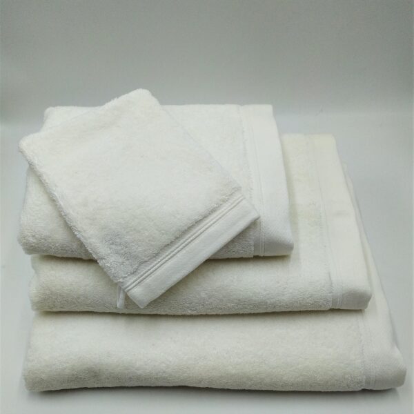 Serviettes de bain NEIPER uni - Ecru