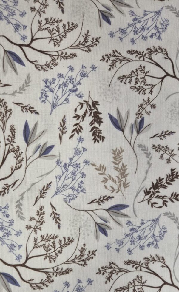 Drap, housse couette flanelle Floraison douce – Image 2