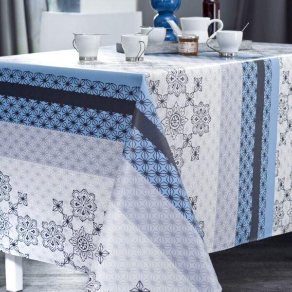 Nappe en coton imperméable Nydel - Folk Encre